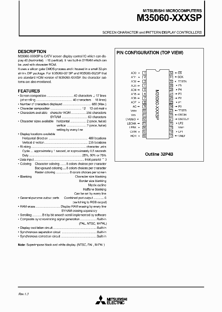 M35060-XXXSP_3085838.PDF Datasheet