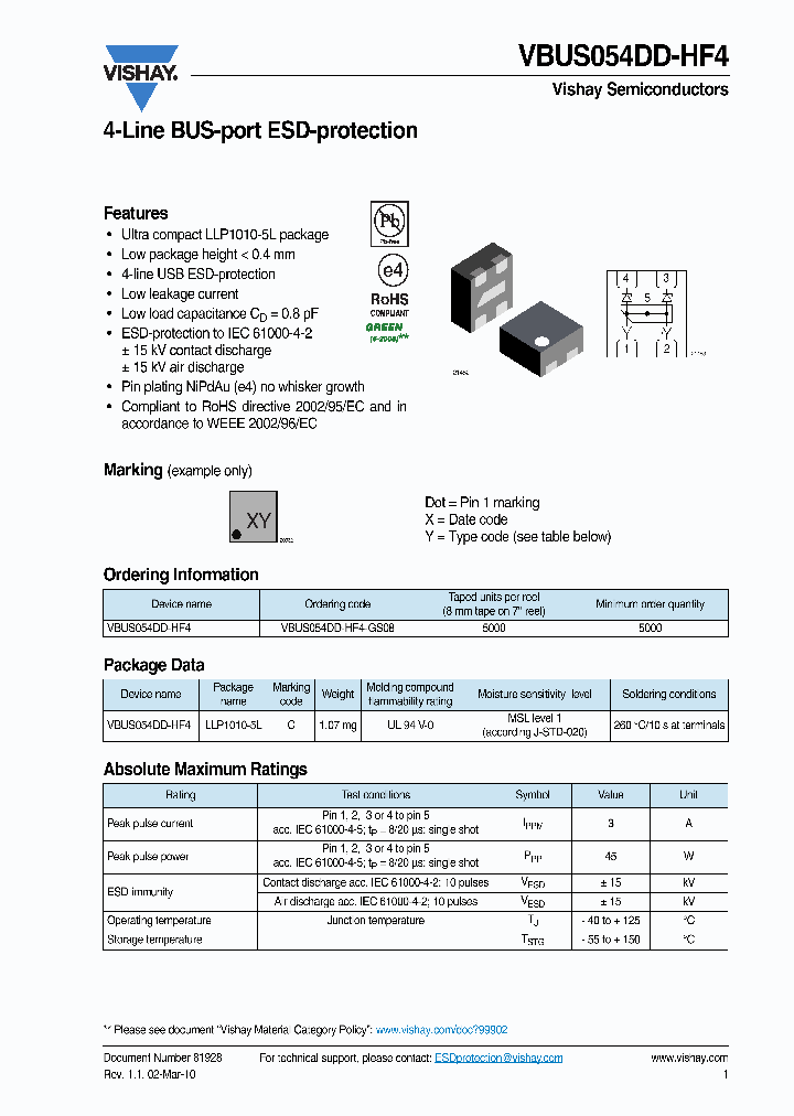 VBUS054DD-HF4_3088191.PDF Datasheet