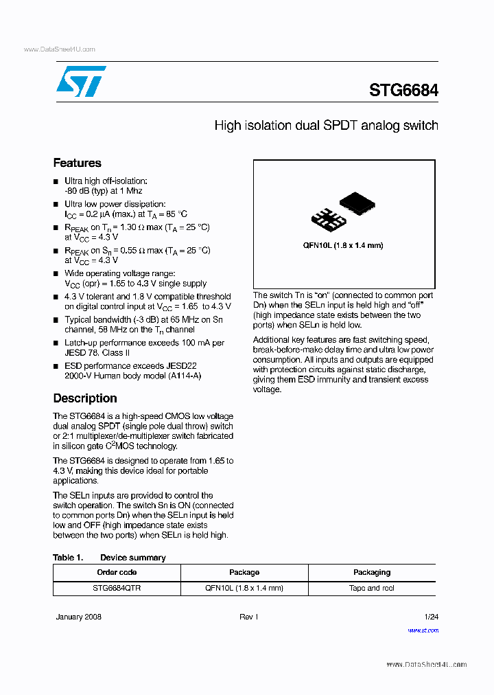 STG6684_3090372.PDF Datasheet