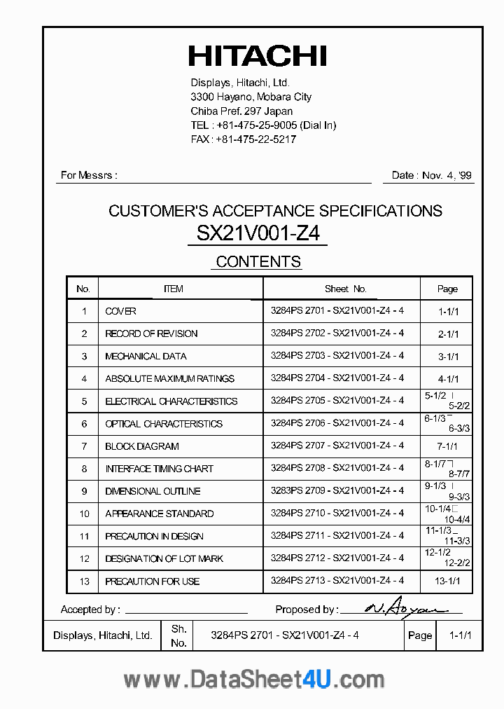 SX21V001-Z4_3098178.PDF Datasheet