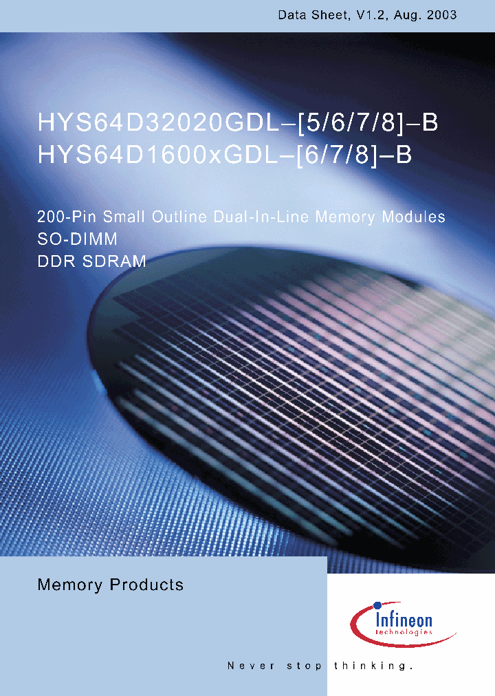 HYS64D16000GDL-8-B_3098009.PDF Datasheet