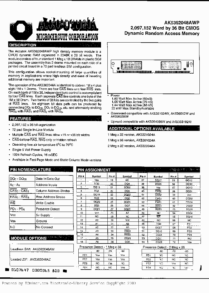 AK5362048AWP-70_3098545.PDF Datasheet