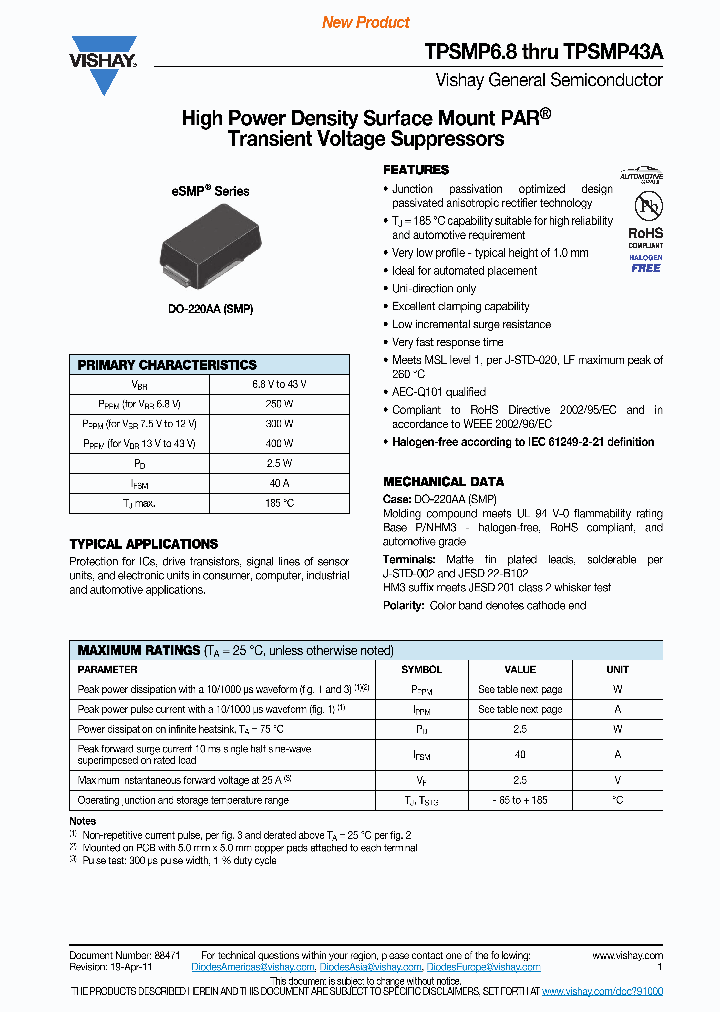TPSMP82_3100268.PDF Datasheet