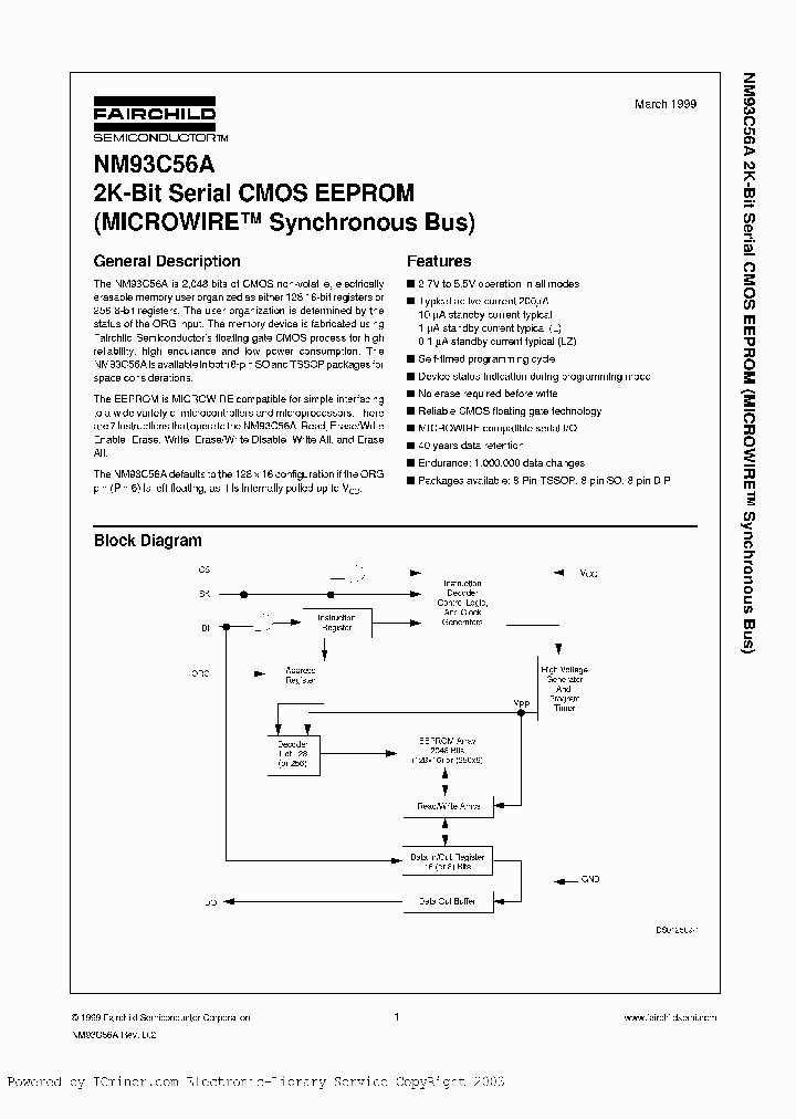 NM93C56ATLZN_3098138.PDF Datasheet