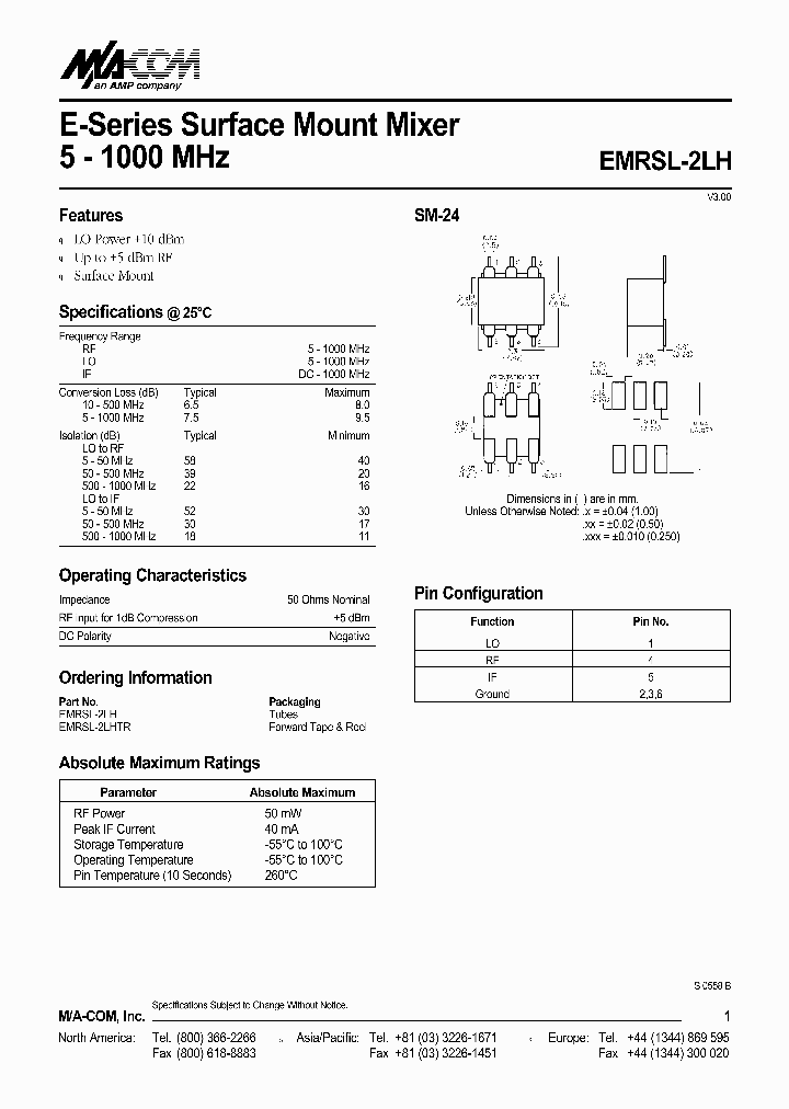 EMRSL-2LH_3100630.PDF Datasheet