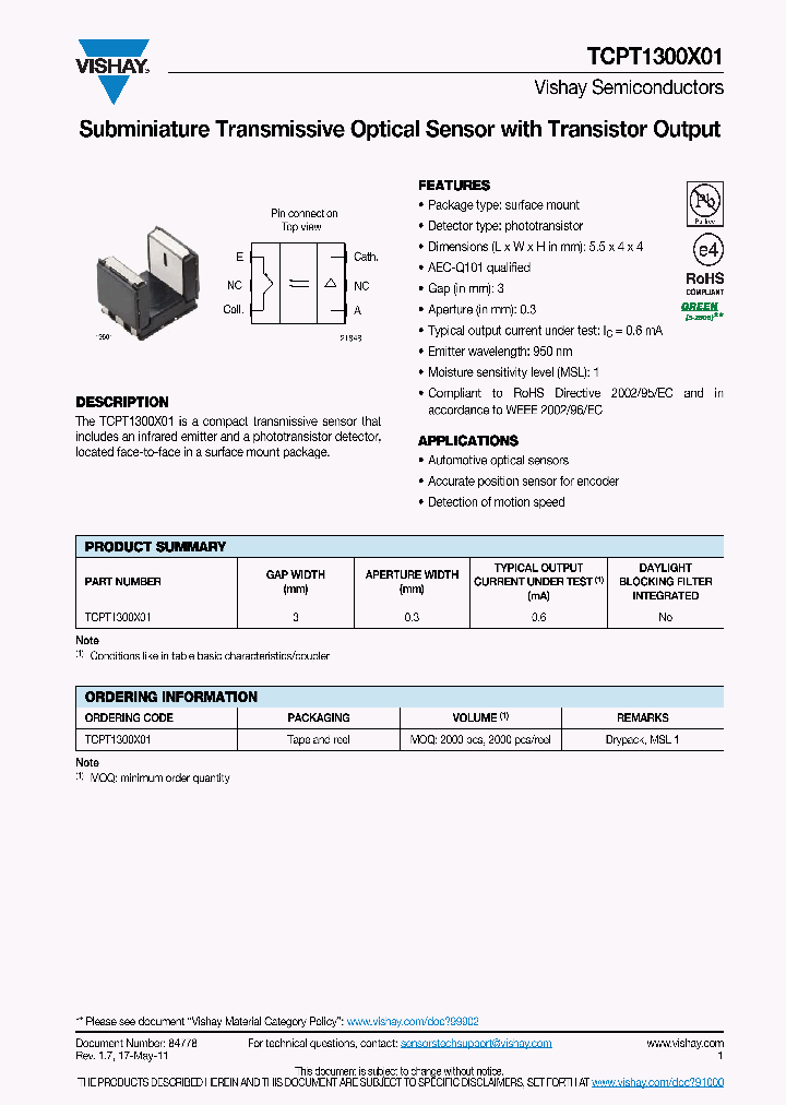 TCPT1300X01_3100334.PDF Datasheet