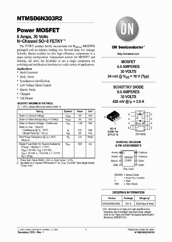 NTMSD6N303R2_3091343.PDF Datasheet