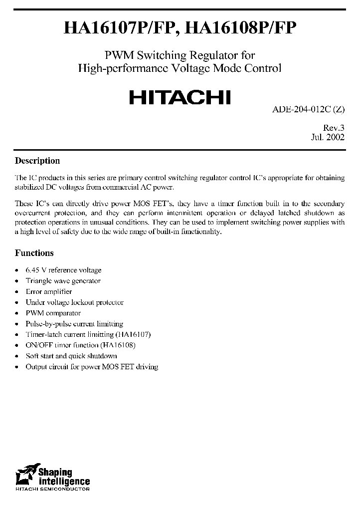 HA16108PFP_3103701.PDF Datasheet