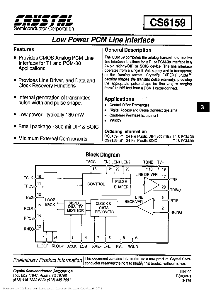CS6159-IS1_3102697.PDF Datasheet