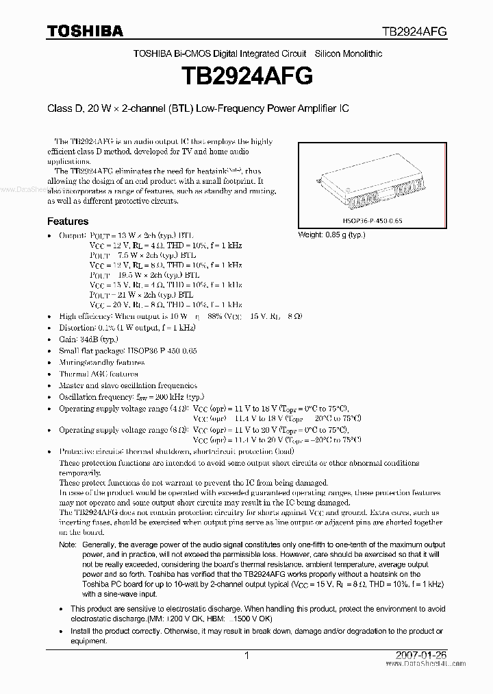 TB2924AFG_3105052.PDF Datasheet