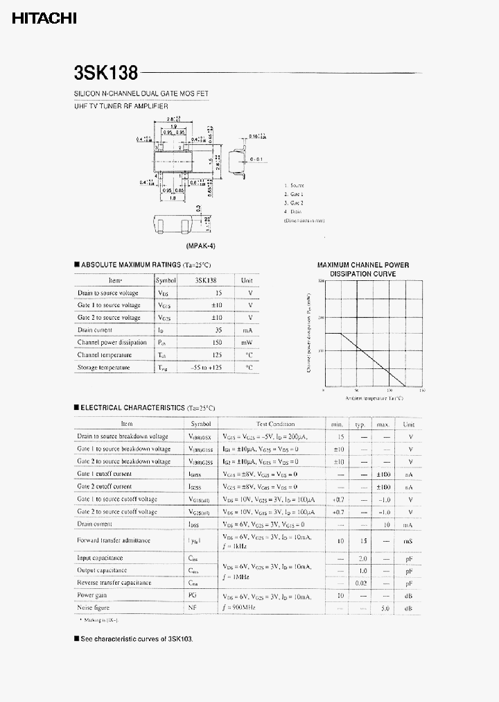 3SK138_3105471.PDF Datasheet