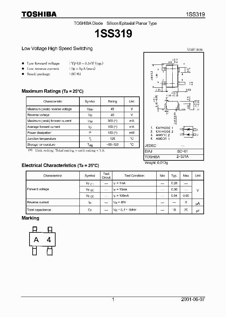 1SS319_3105602.PDF Datasheet