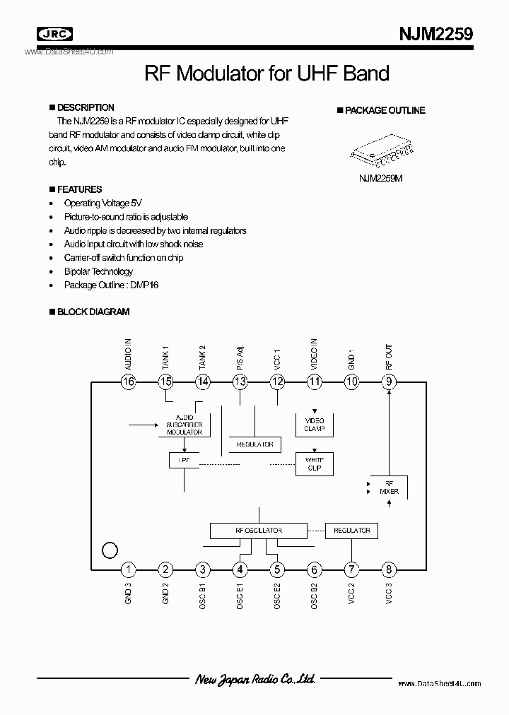 NJM2259_3105964.PDF Datasheet