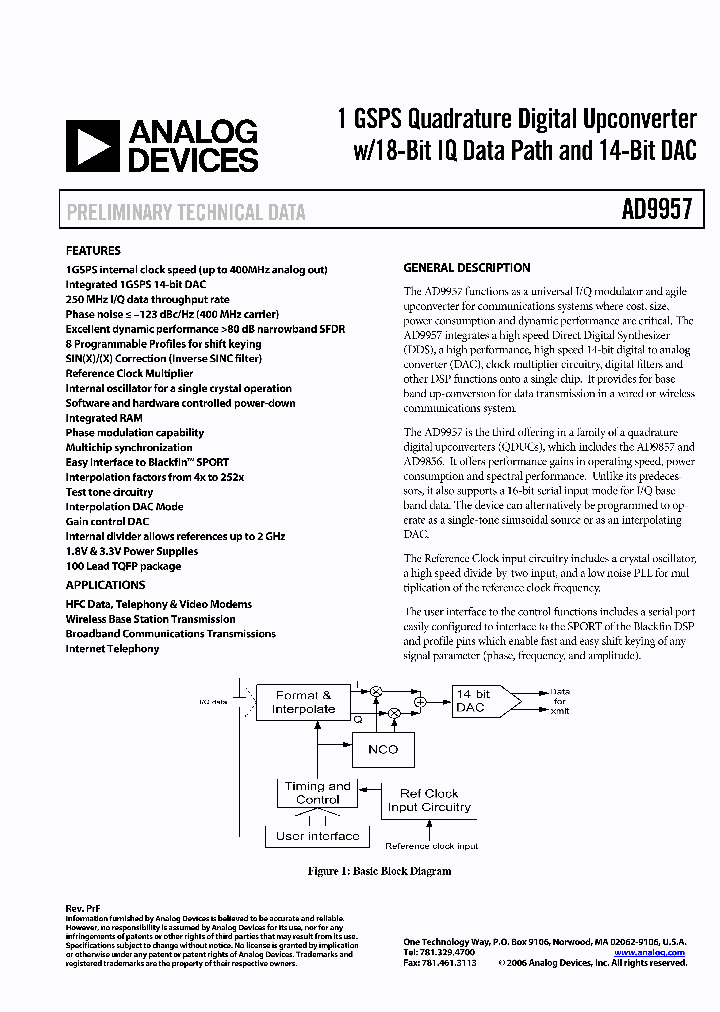 AD9957BSVZREEL13_3106613.PDF Datasheet