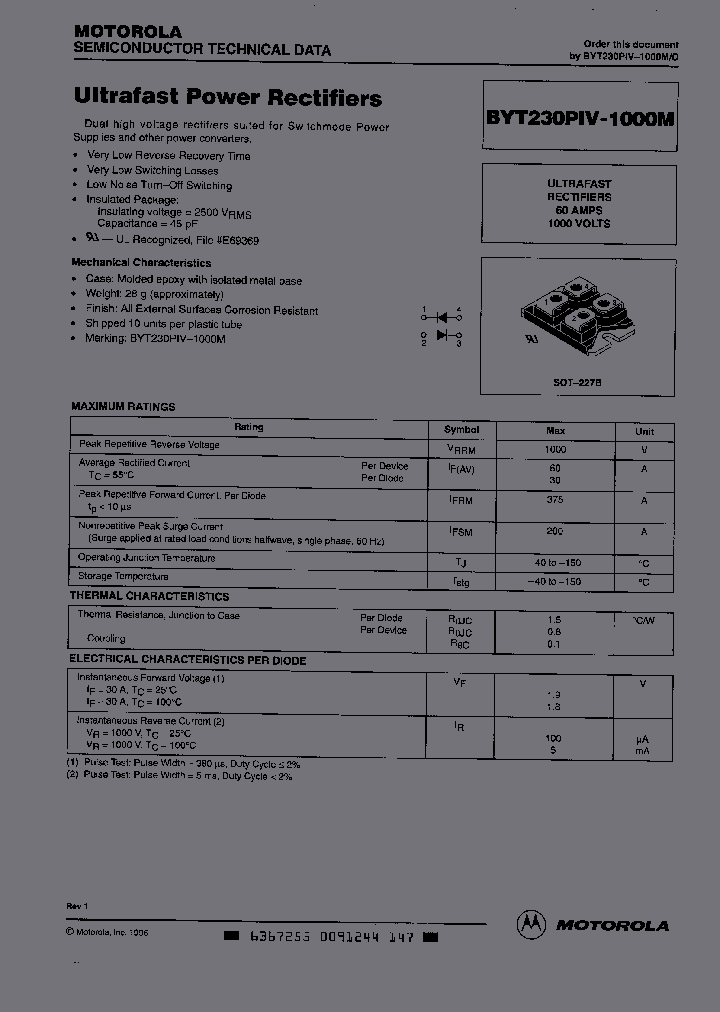 BYT230PIV1000M_3107262.PDF Datasheet