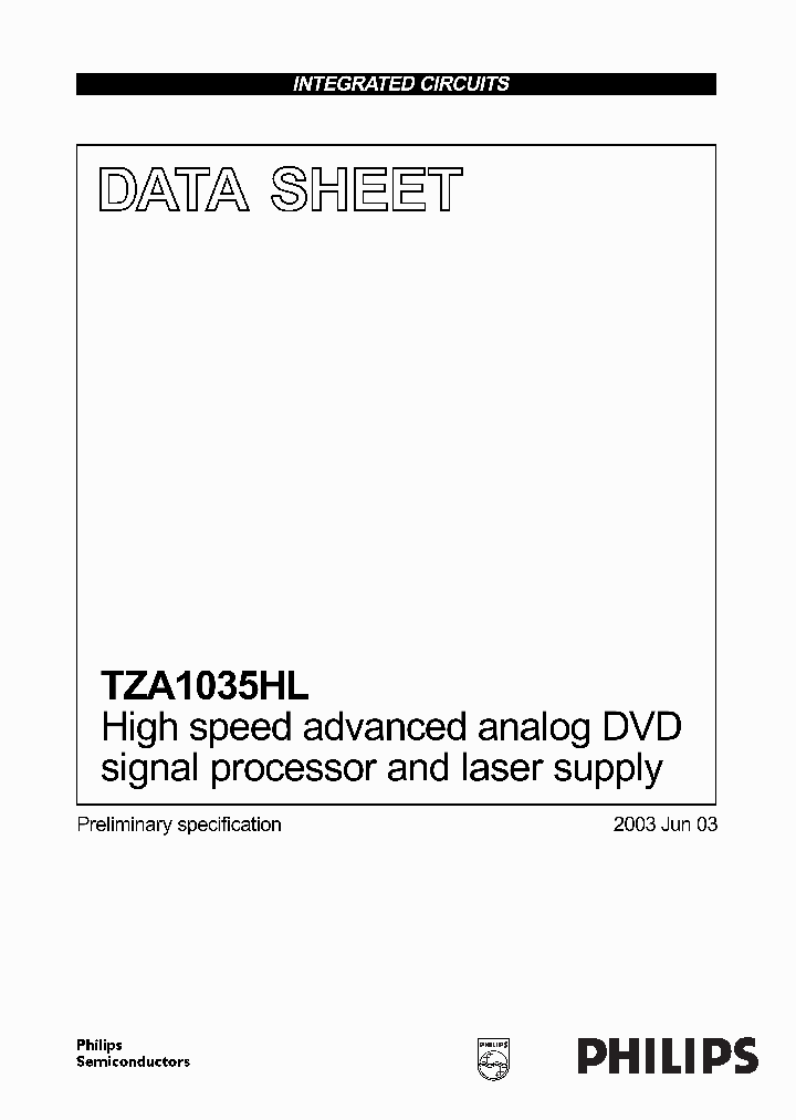 TZA1035HL_3108032.PDF Datasheet