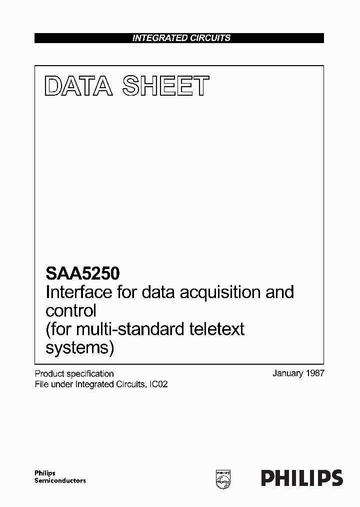 SAA5250_3108095.PDF Datasheet