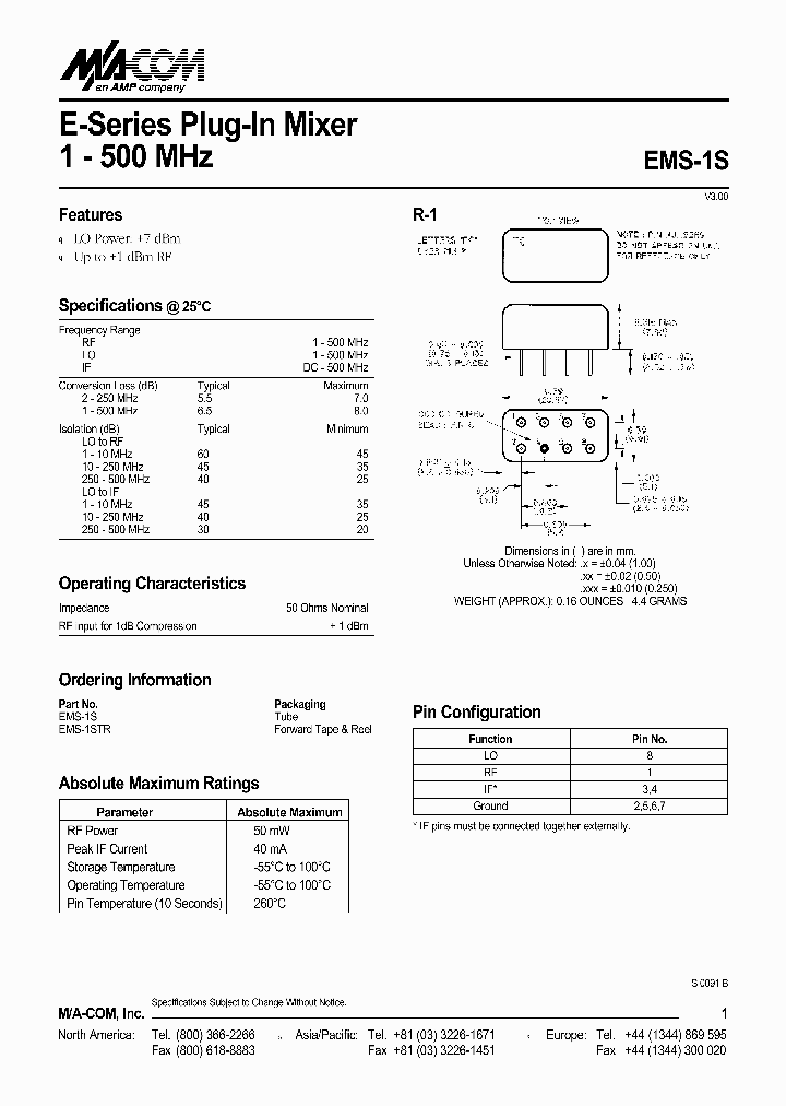 EMS-1S_3108768.PDF Datasheet