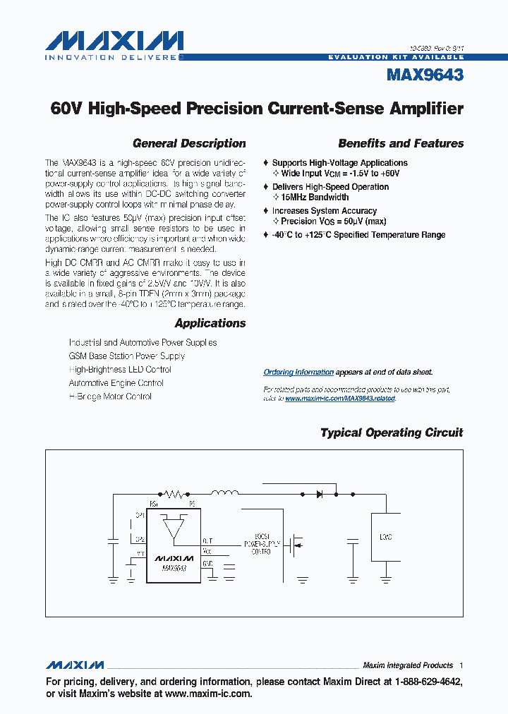 MAX9643UATA_3109701.PDF Datasheet