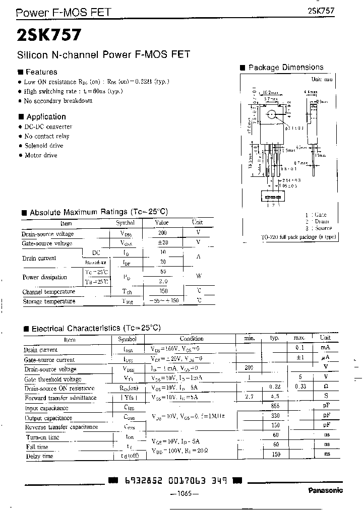 2SK757_3110726.PDF Datasheet