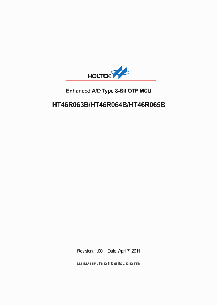 HT46R063B_3110511.PDF Datasheet
