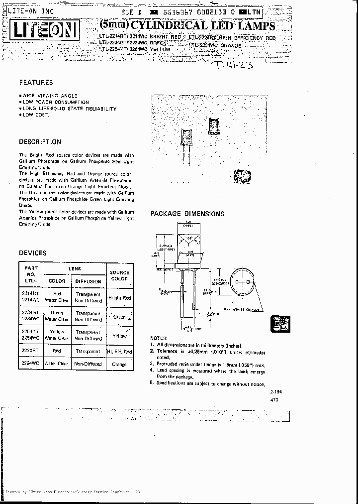 LTL2294WC_3112050.PDF Datasheet