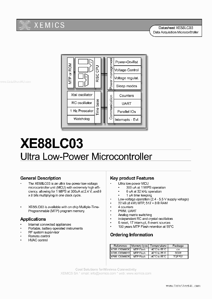 XE88LC03_3111828.PDF Datasheet