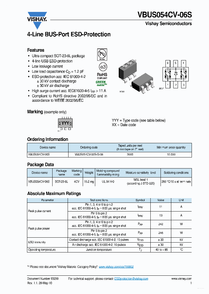 VBUS054CV-06S_3112971.PDF Datasheet