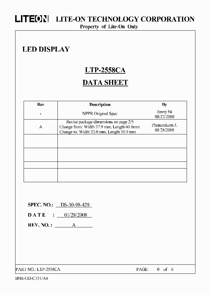 LTP-2558CA_3113752.PDF Datasheet