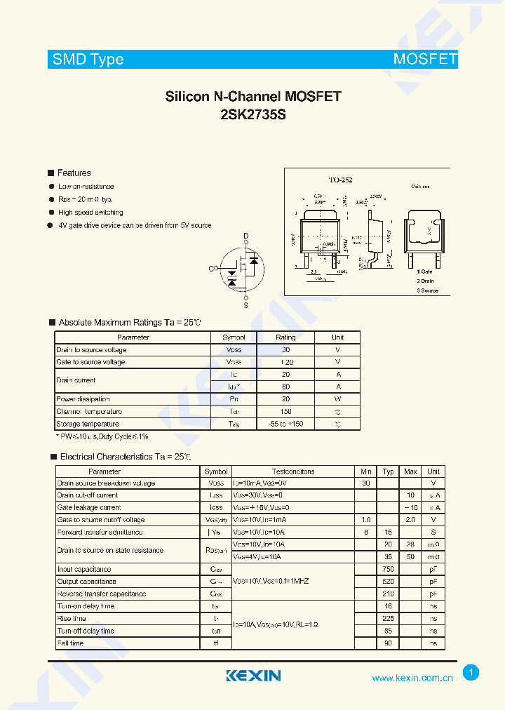 2SK2735S_3114007.PDF Datasheet