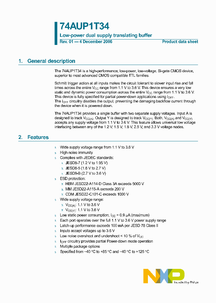 74AUP1T34GW_3115926.PDF Datasheet