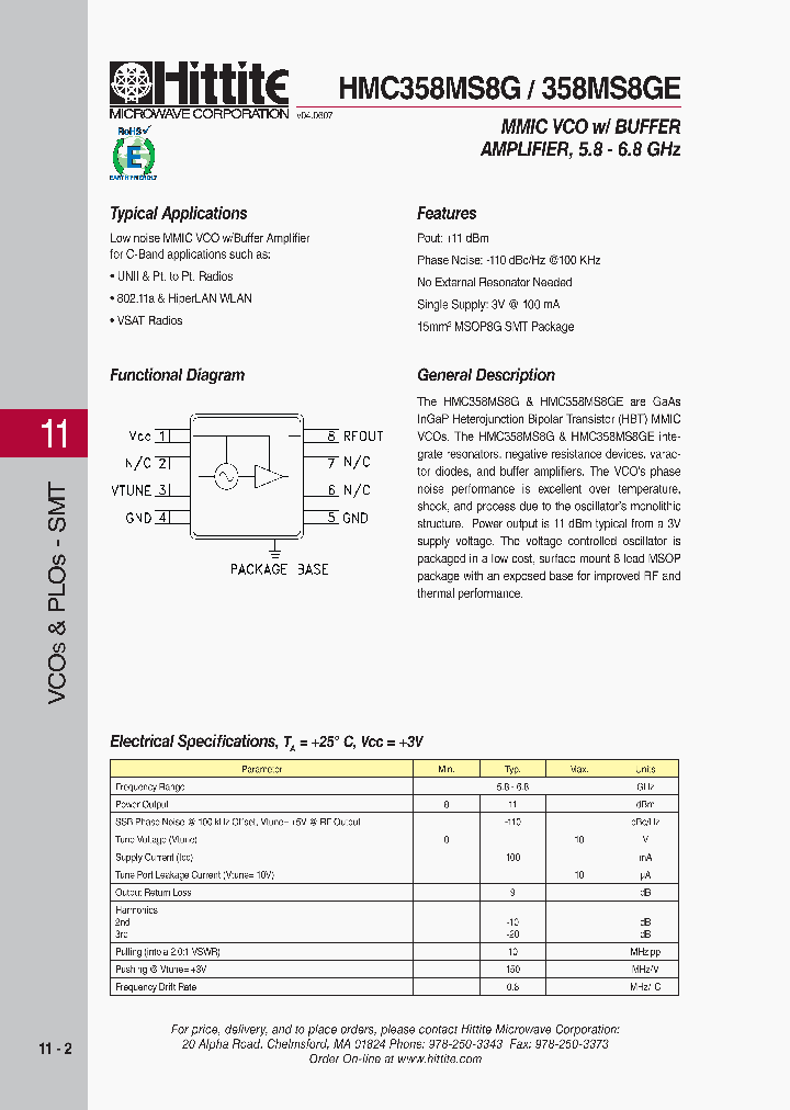 HMC358MS8GE_3116063.PDF Datasheet