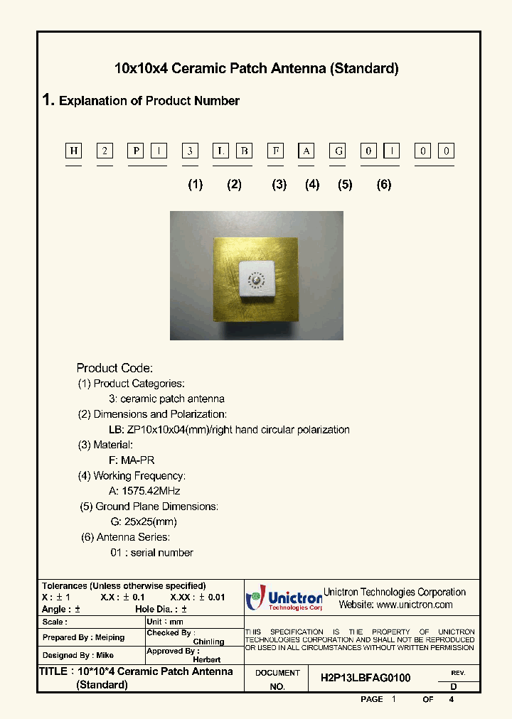 H2P13LBFAG0100_3116204.PDF Datasheet