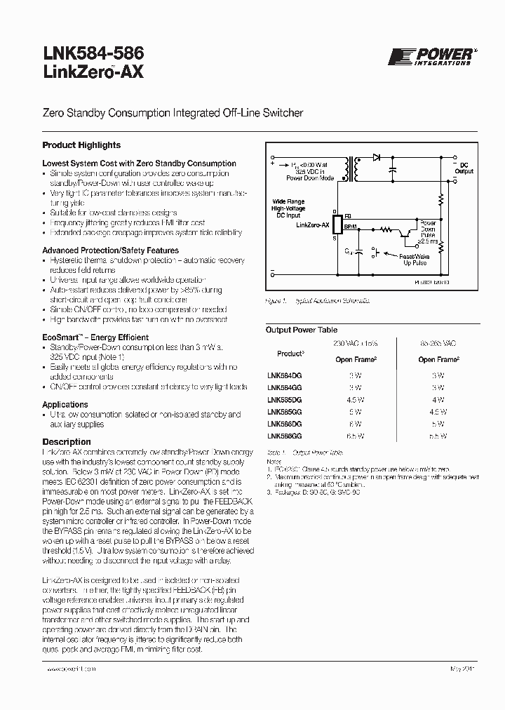 LNK586DG_3116322.PDF Datasheet