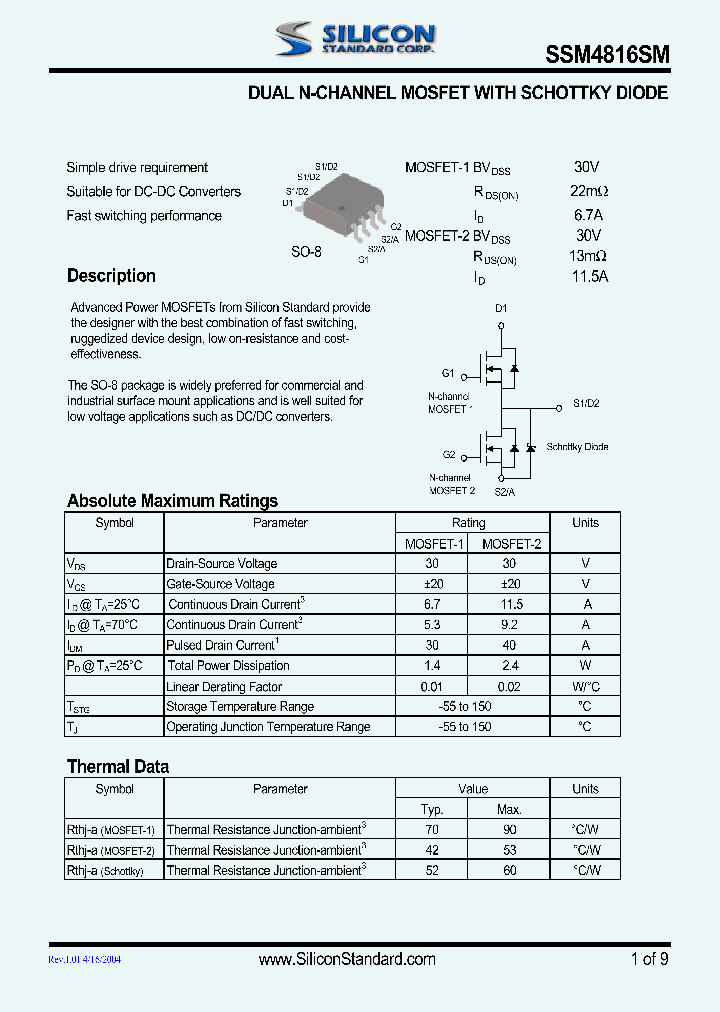 SSM4816SM_3118054.PDF Datasheet
