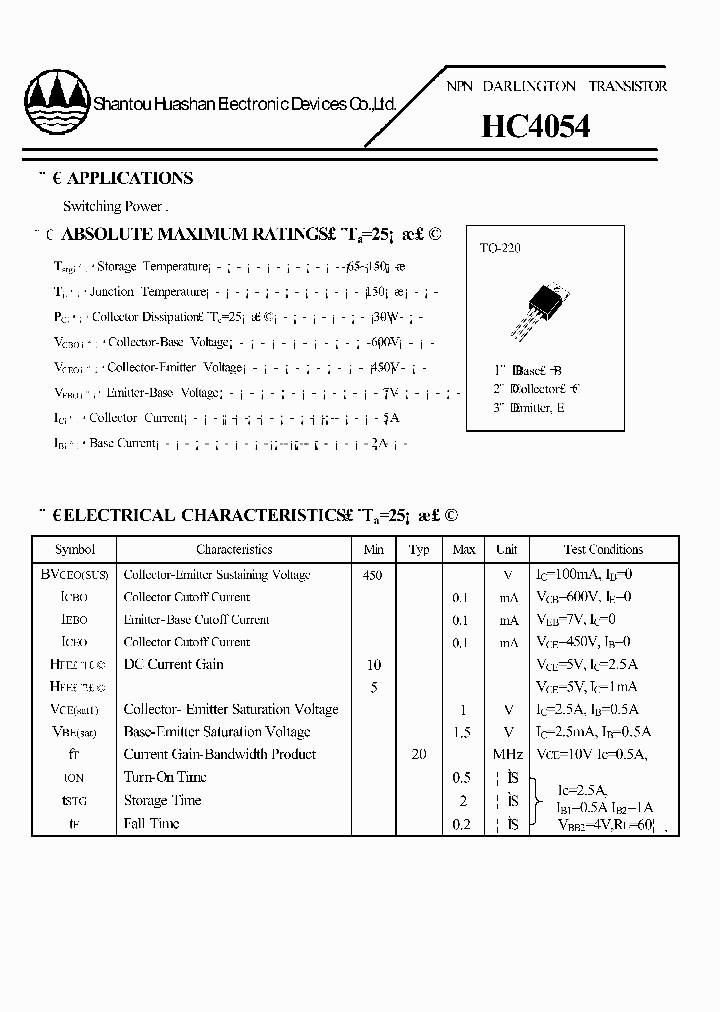 HC4054_3117870.PDF Datasheet