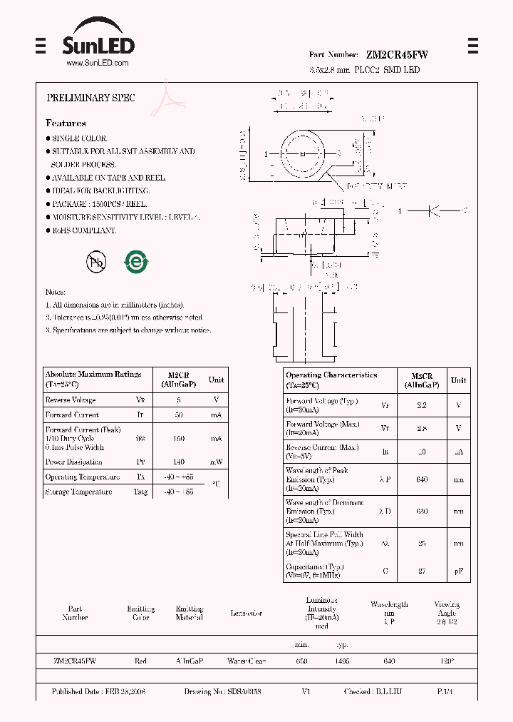 ZM2CR45FW_3118809.PDF Datasheet
