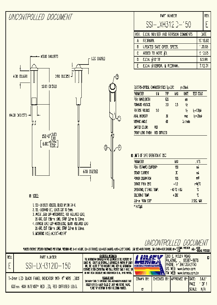 SSI-LXH312ID-150_3118984.PDF Datasheet