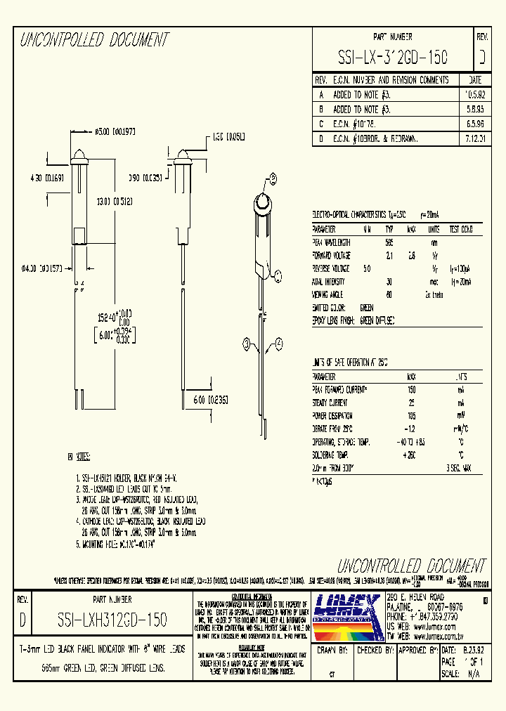SSI-LXH312GD-150_3118983.PDF Datasheet