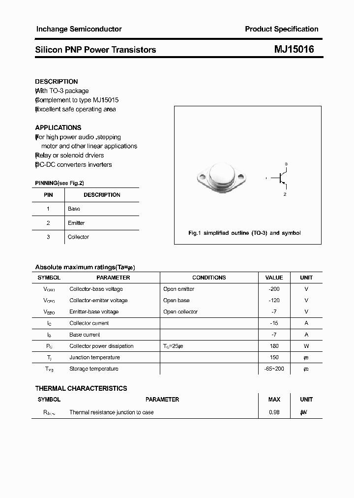 MJ15016_3120052.PDF Datasheet