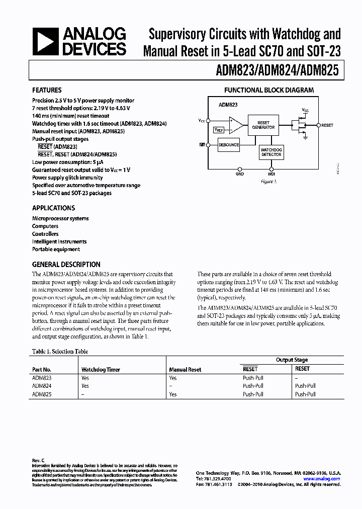 ADM824_3120568.PDF Datasheet