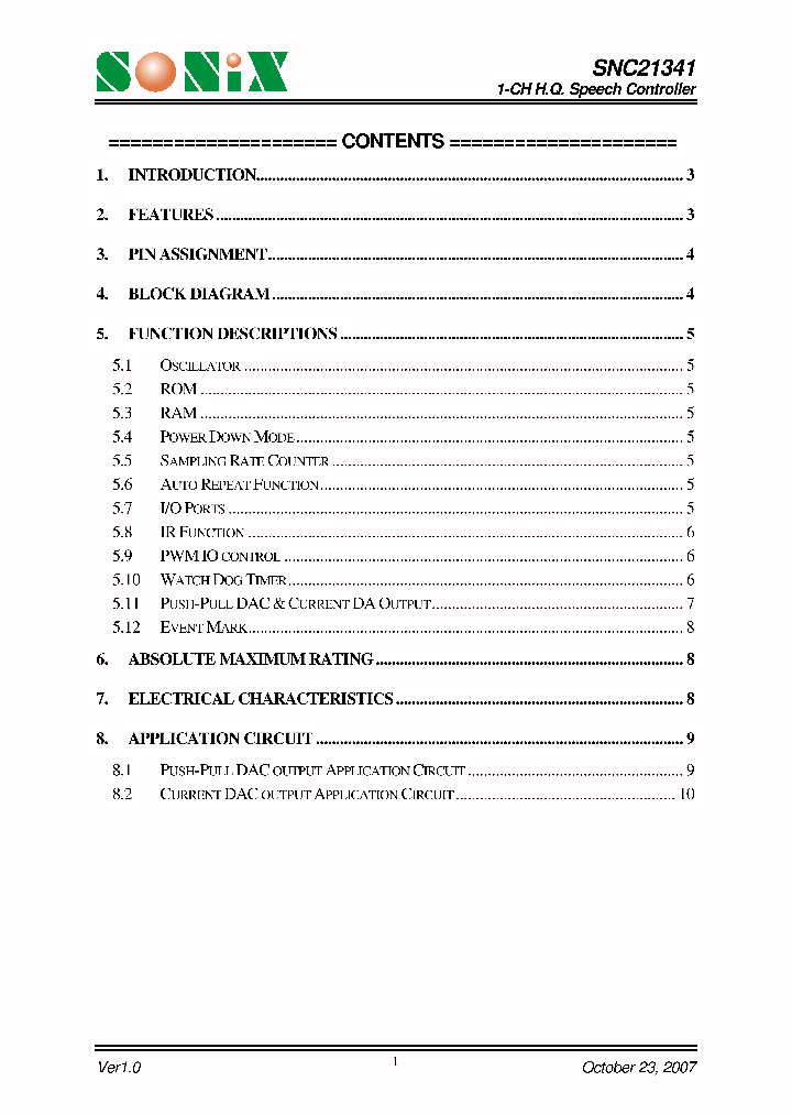 SNC21341_3121700.PDF Datasheet