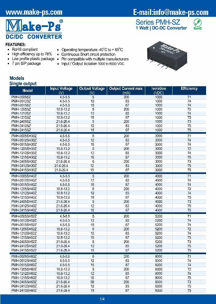 PMH-0505SH30Z_3122724.PDF Datasheet