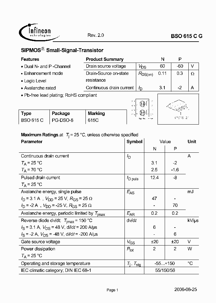 BSO615CG_3122583.PDF Datasheet