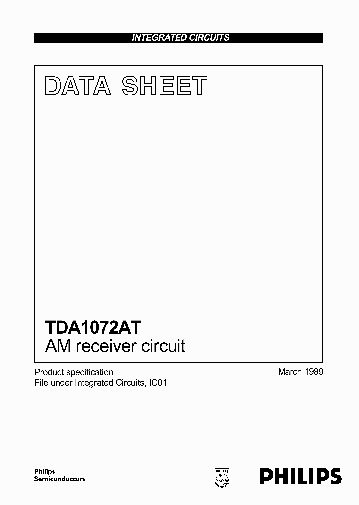 TDA1072AT_3122779.PDF Datasheet