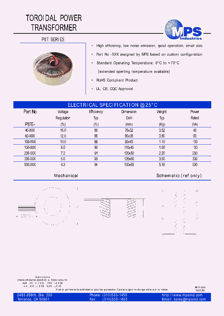 P8TE-230-XXX_3123702.PDF Datasheet