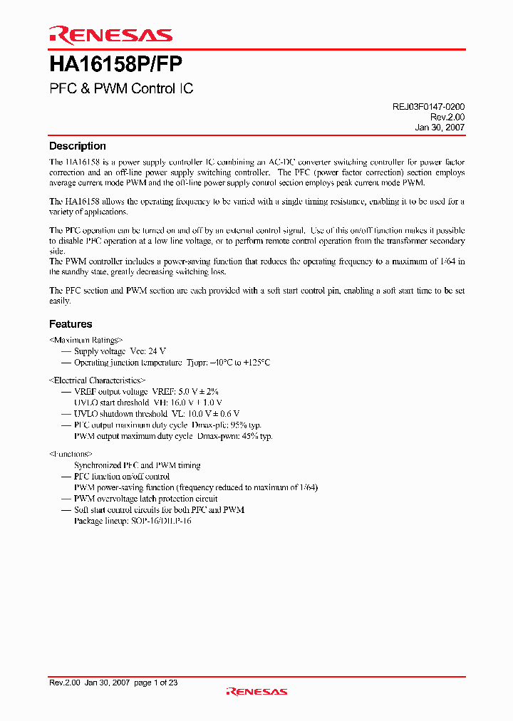 HA16158P_3123596.PDF Datasheet