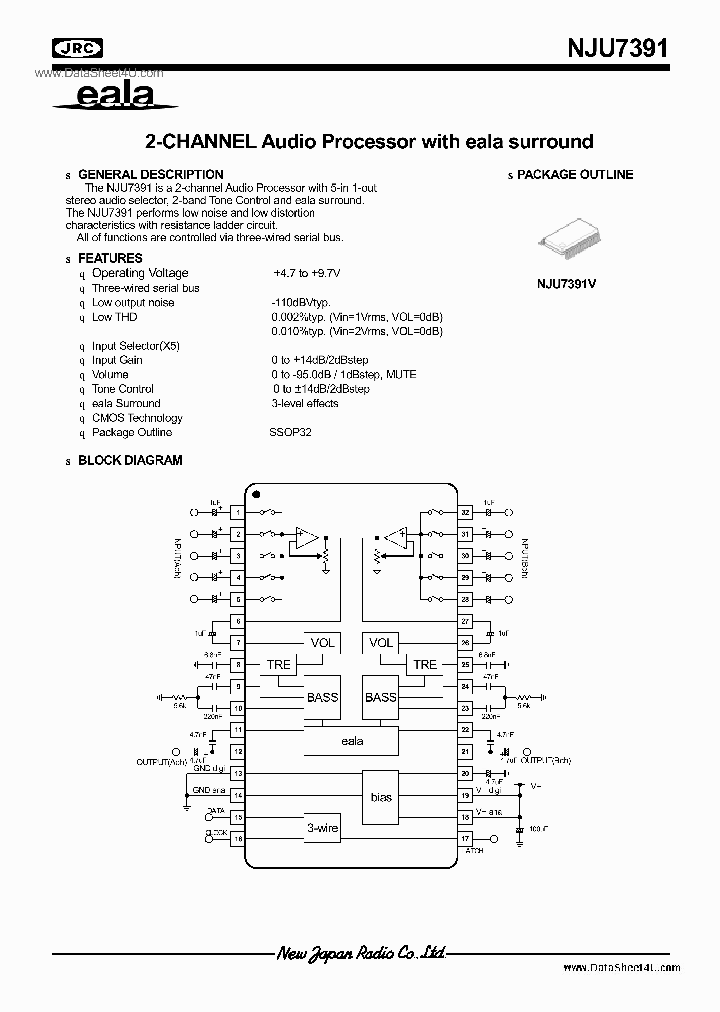 NJU7391_3125016.PDF Datasheet