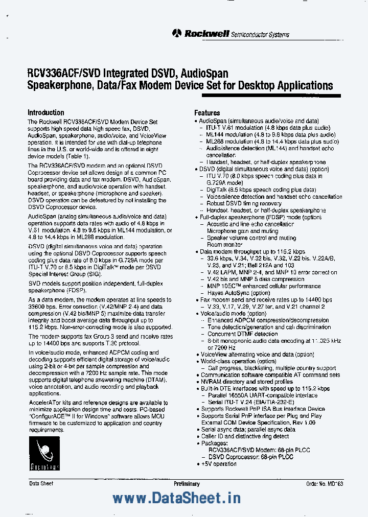RCV336ACF_3126307.PDF Datasheet