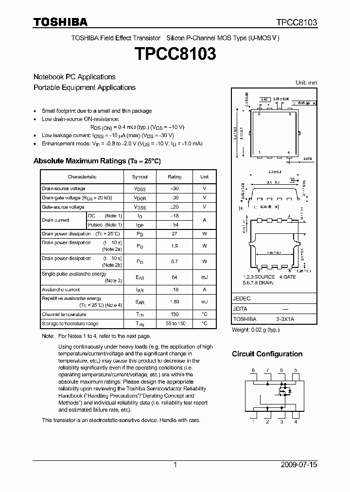 TPCC8103_3127153.PDF Datasheet